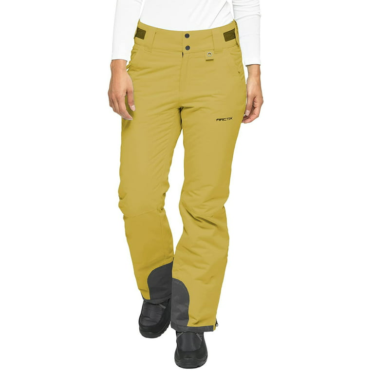 Arctix Insulated Winter Pants for Women Snow & Cold Weather Gear, Yellow XS