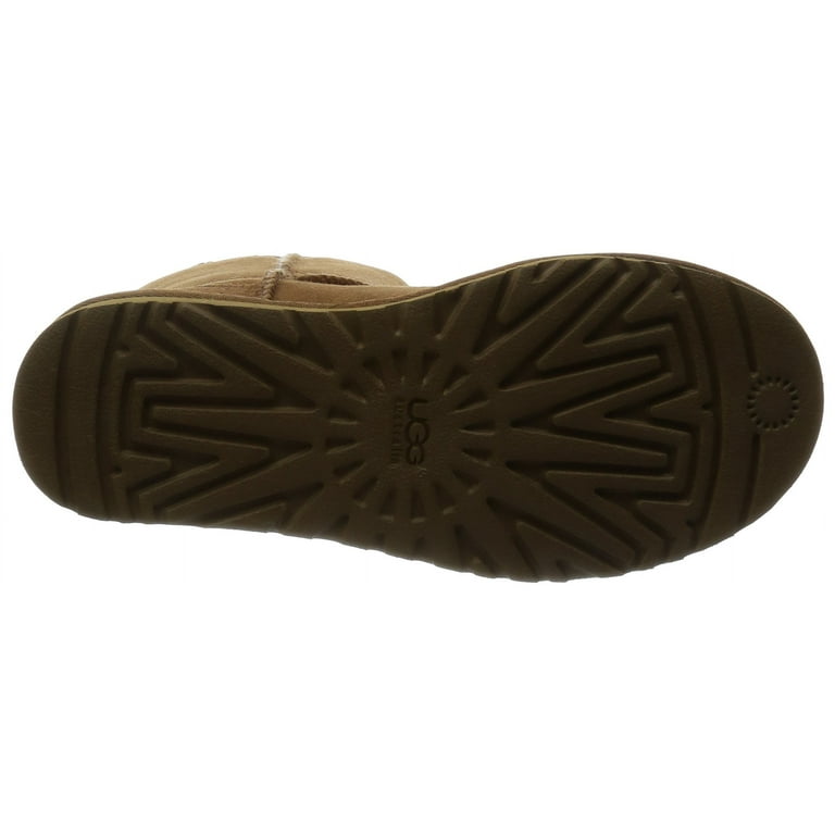 Genuine Ugg Classic Short Black Gray Chestnut Brown Navy Leather