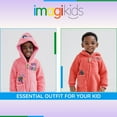 thumbnail image 3 of Sesame Street Abby Cadabby Cozy Sherpa Zip Up Cosplay Costume Coverall Newborn to Toddler, 3 of 5