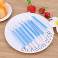 thumbnail image 2 of PEACNNG 8 pieces set 16 Patterns Fondant Cake Decorating, Durable DIY Removable Tool Sugar for Craft Modeling, 2 of 5