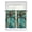 Duck green, variant on Half Window Curtain 36 Inches Long, Boho Coastal Beach Window Treatment Curtain Drapes, Summer Ocean Tropical Tree Flower Small Tier Curtains for Bathroom Over Sink, 27.5"x36", 2 Panels