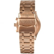 Nixon Womens A4182183 Bullet Rose Gold-Tone Watch