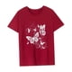thumbnail image 4 of Camiseta de mujer Camiseta básica Camiseta de cuello redondo de moda para uso diario Viaje a la playa Mujer SG, 4 of 7