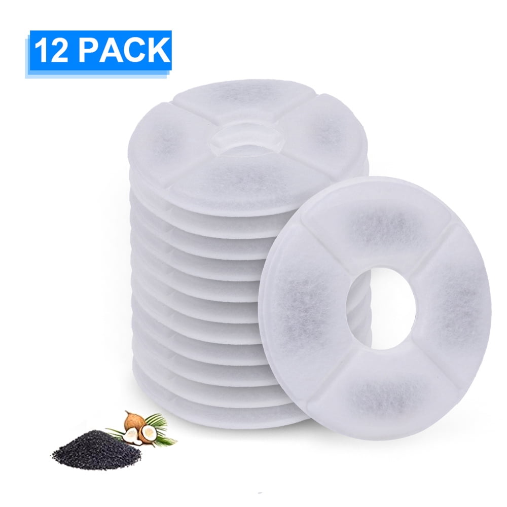 Cat Water Fountain Filters Replacement Filters for Flower Fountain Cat