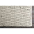 thumbnail image 5 of Surya Modena MOE-1002 96 x 120" Rectangle Modern Fabric Area Rug in Ivory/Black, 5 of 9