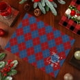 thumbnail image 2 of Dmlowu Christmas Placemats - Non-Slip Placemats for Dining Table, Heat Proof Christmas Place Mats for Kitchen Dining Holiday Party Decor, Merry Christmas Decorations Table Mats, 2 of 6