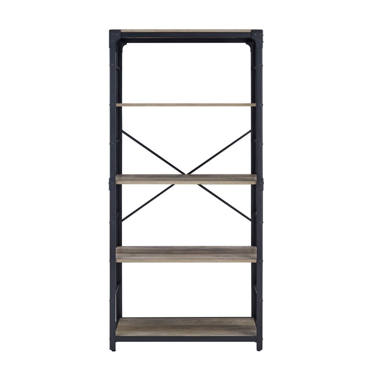 Free Shipping! Walker Edison Urban Industrial 4-Shelf