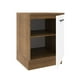 thumbnail image 3 of Mueble de Cocina Madesa Agata 60 cm 1 Puerta Marrón/Blanco, 3 of 6
