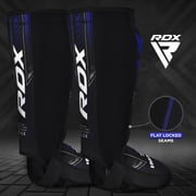 RDX IMMAF Approved Shin Guards, Competition Level Neoprene Shin Pads for Sparring and Grappling, MMA Muay Thai Kickboxing Training, Professional Shin Insteps Protection, Men Women