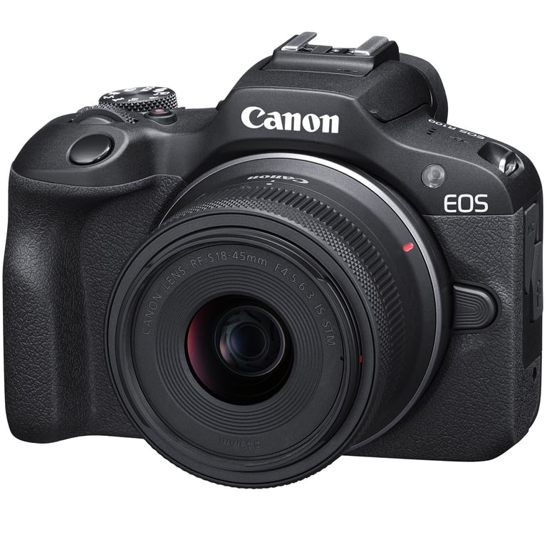 Canon EOS R100 CAM Double Zoom Lens Kit w/RF-S18-45/RF75