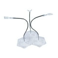 thumbnail image 3 of Bunblic Action Figure Stand Assembly Action Figure Display Holder Base Home Decoration Tabletop Centerpiece Accessories Doll Stand Clear, 3 of 8