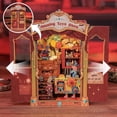 thumbnail image 4 of Miniature Wizardi Roombox Kit - Amazing Toys Store Dollhouse Kit, 4 of 5