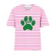 thumbnail image 4 of Camisetas Casuales de Mujer Nueva Moda Impresa Cuello Tripulado Manga Corta, Top Ligero para Diario Y Fiesta, 4 of 4