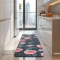 thumbnail image 4 of Pioneer Flower Floral Print Pattern Kitchen Rug Mat,Kitchen Runner Rugs Non Skid Washable,Decorative Kitchen Floor Mats for Kitchen,Sink,Laundry,17"x47.2", 4 of 7