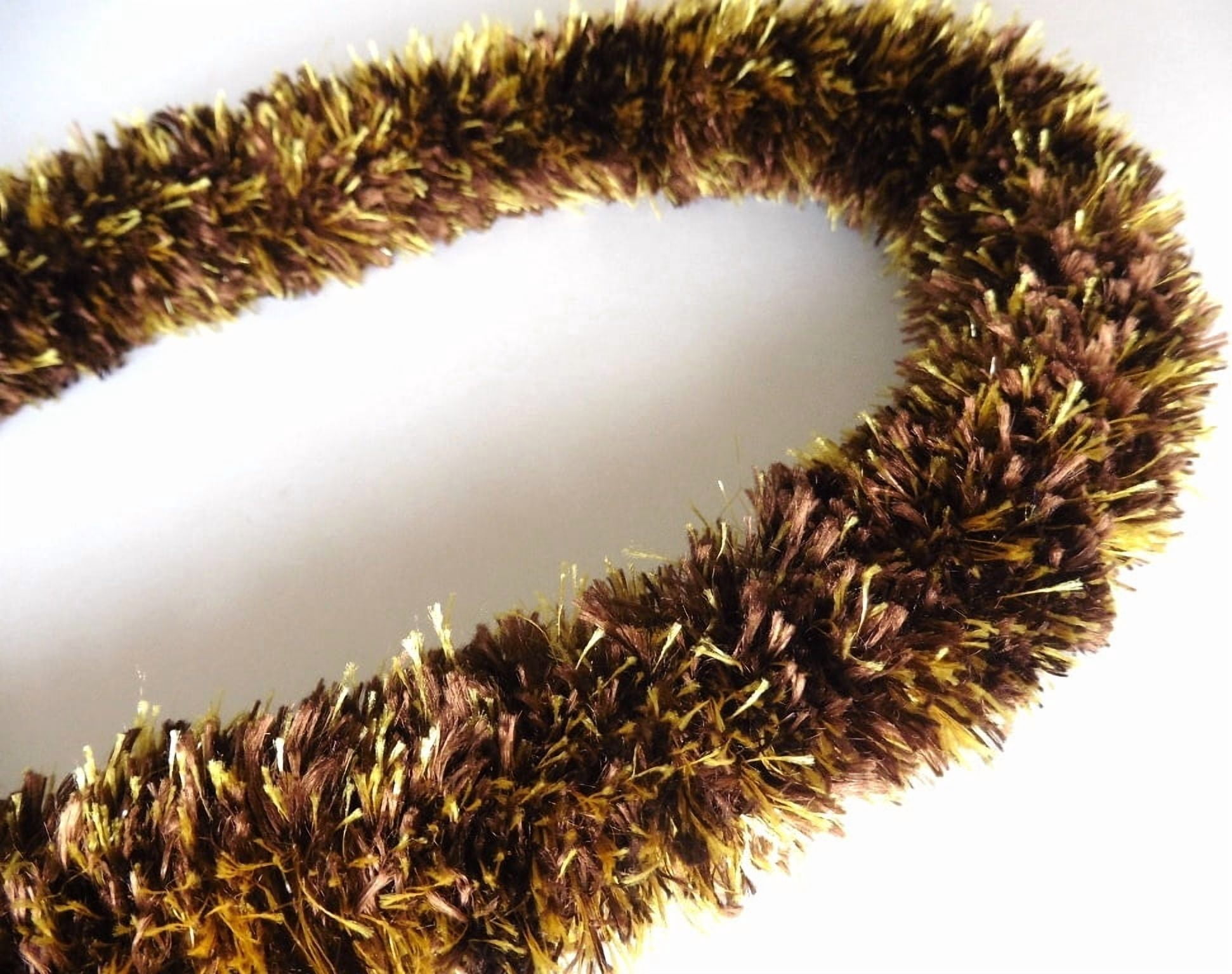 Funcraft Brown & Gold Combo Yarn Lei, 1 Each