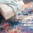 thumbnail image 6 of SAFAVIEH Evoke Frosina Abstract Area Rug, Navy/Orange, 6'7" x 9', 6 of 11