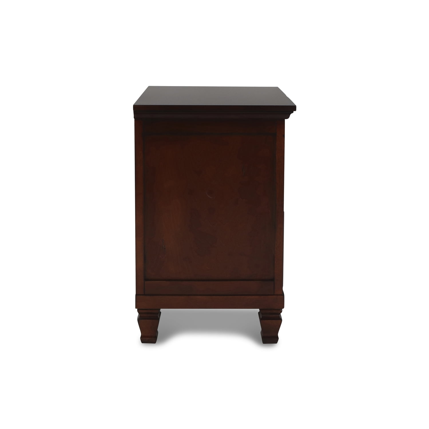 New Classic Furniture Tamarack Solid Wood 2-Drawer Nightstand in Cherry
