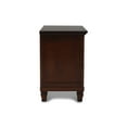 thumbnail image 4 of New Classic Furniture Tamarack Solid Wood 2-Drawer Nightstand in Cherry, 4 of 9