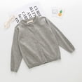 thumbnail image 4 of Valcatch Girls Crewneck Cardigan Cotton Button Long Sleeve Sweater for Infant Toddler Kids 1-8 Years, 4 of 7