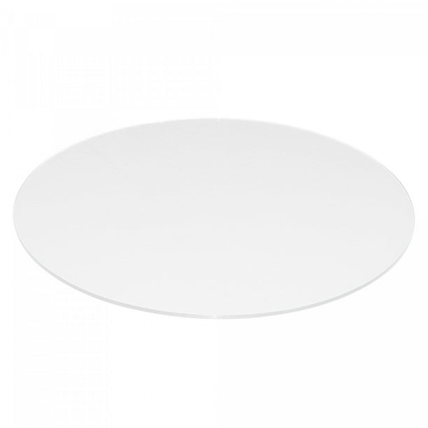 24 Inch Round Glass Table Top 3 8 Thick White Back Painted Tempered With Flat Edge Polished Com Painted Tempered Glass, Round Glass Table Top 24 Inch