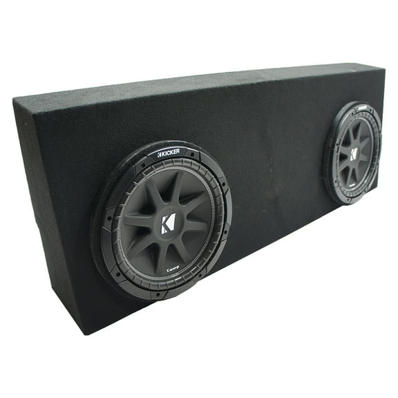 07-13 Toyota Tundra Crew Max Kicker Comp C10 Dual 10" Custom Sub Box Final 2 Ohm