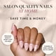 thumbnail image 2 of Pantalones cortos Glamnetic Honeymoon de Press On Nails, color almendra nude, 30 unidades, 2 of 6