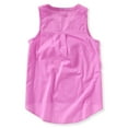 thumbnail image 2 of Aeropostale Womens Woven Tank Top, Purple, Juniors, X-Large, 2 of 2