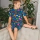 thumbnail image 4 of Fotbe Sea Fish Pijama Estampada de 2 Piezas para Niños – Ropa de Dormir de Manga Corta Cómoda para Niños y Niñas, Camiseta y Shorts de Algodón-Medium, 4 of 6