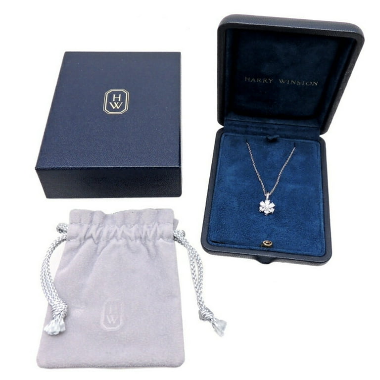 Pre-Owned Harry Winston Forget Me Not Women's Necklace Pre-Owned Harry Winston Forget Me Not Women's Necklace