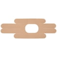 thumbnail image 3 of Cinta Rodilla Kinesiología Precortada Transpirable para Fitness (Beige), 3 of 4