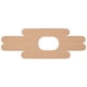 thumbnail image 3 of Cinta Rodilla Kinesiología Precortada Transpirable para Fitness (Beige), 3 of 4