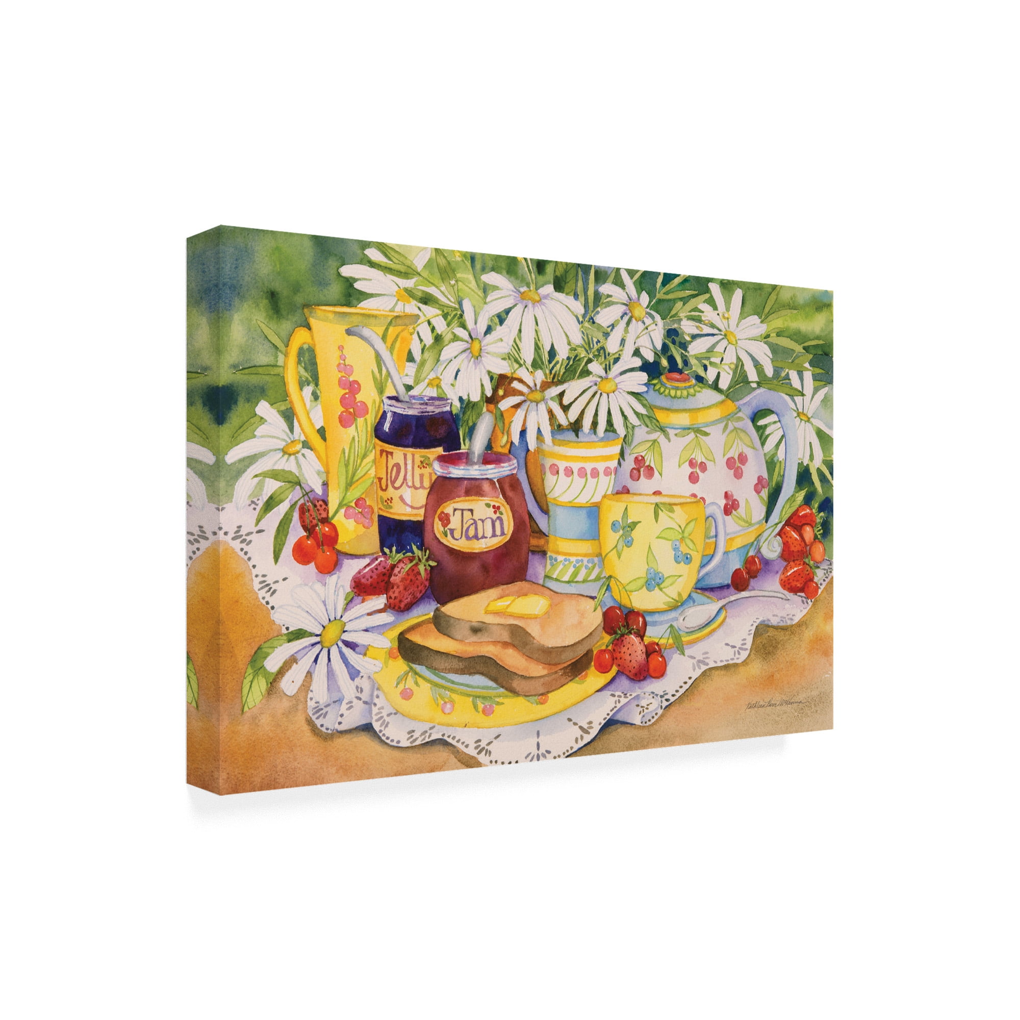Trademark Fine Art 'Jam and Jelly' Canvas Art by Kathleen Parr McKenna