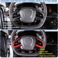 thumbnail image 2 of TINKI Steering Wheel Button Frame Cover Fit for Chevrolet Corvette C8 Stingray 2020-2023, ABS Car Steering Wheel Panel Protection Frame Molding Sticker Trim, 2 of 12