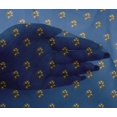 thumbnail image 4 of oneOone Viscose Chiffon Fabric Leaves & Floral Block Decor Fabric Printed BTY 42 Inch Wide, 4 of 4