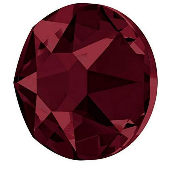 Preciosa Viva Rhinestones Flatback - Burgundy - SS20 (5mm) (144 Pieces)