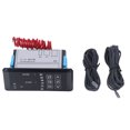 thumbnail image 2 of Cold Storage Temperature Controller Digital Thermostat Cooling Defrost Temperature Controller with Touch Panel AC220V, 2 of 5