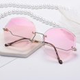 thumbnail image 2 of Unisex Square Classic Cat Eye Sunglasses Cateye Sunglasses Y982, 2 of 5