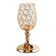 thumbnail image 1 of Candelabro de cristal de mosaico chapado en oro para centro de mesa S, 1 of 9