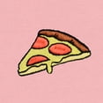 thumbnail image 2 of Dalix Pizza Embroidered Fleece Cropped Hoodie Cold Fall Winter Women in Pink XL X-Large, 2 of 5