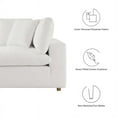 thumbnail image 5 of Modway Commix 6-Piece Down Filled Overstuffed Fabric Sectional Sofa Set in White, 5 of 5