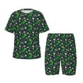 thumbnail image 1 of Balery Dinosaur and Bone Conjunto de Pijama Infantil de Manga Corta con Estampado – Ropa de Dormir de Algodón Suave-X-Large, 1 of 6