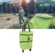 thumbnail image 1 of Bolsa De Carro De Gran Capacidad, Carrito De Compras Reutilizable Plegable Con Rueda, Transporte Simplificado, Conveniente Para Viajes, Vacaciones, Senderismo, Juego De Playa,, 1 of 7