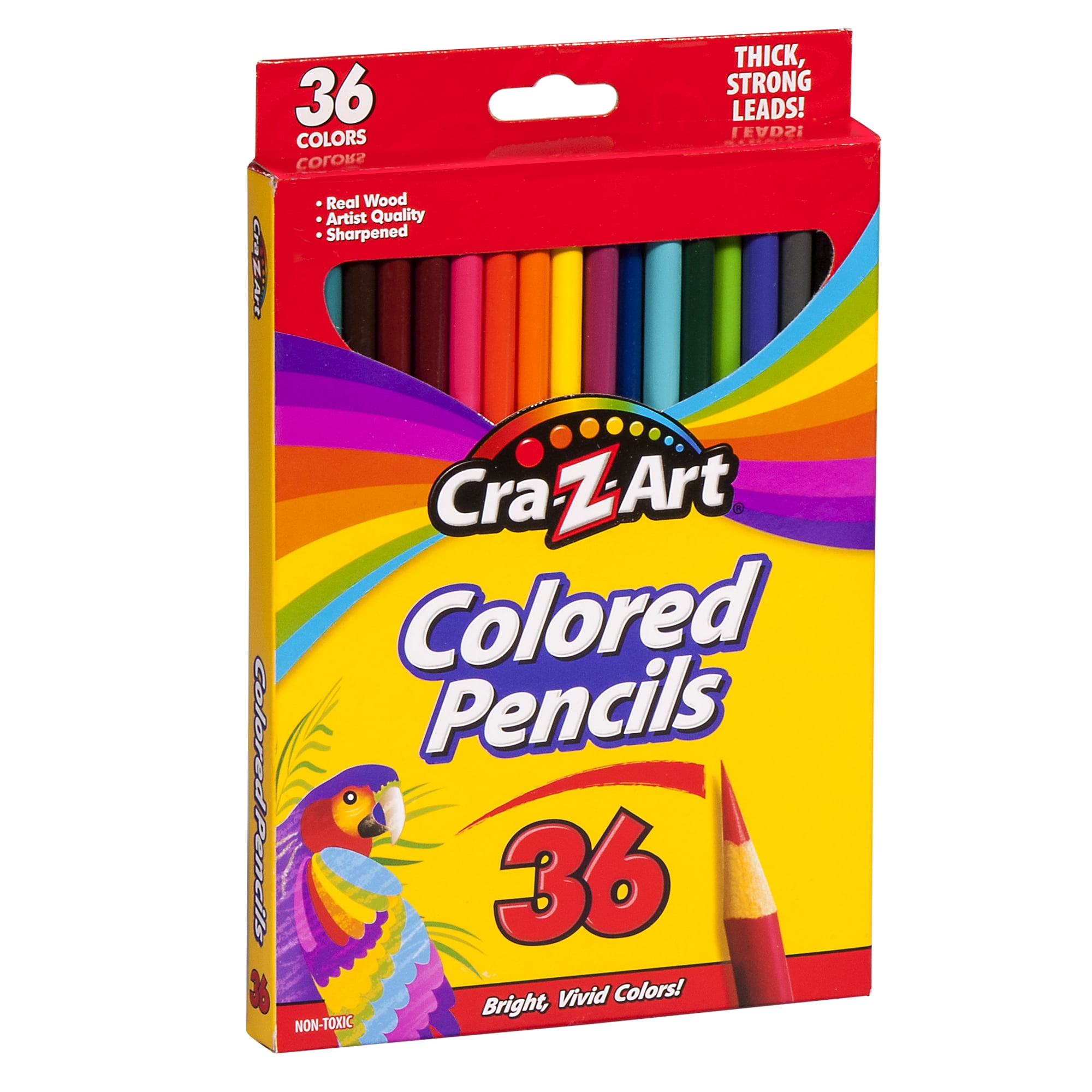  Hokusei Pencils KS-TY36C Colored Pencils, Easy to Use Colored  Pencils, 36 Colors : Office Products
