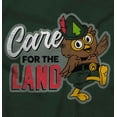 thumbnail image 2 of Woodsy Owl Care for the Land Retro Zip Up Hoodie Men's Women's Brisco Brands X, 2 of 6