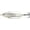 Glow/Pearl, variant on LIVE TARGET Fishing Tackle Lures Erratic Shiner Casting Silver-Black,