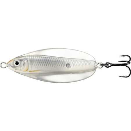 LiveTarget Erratic Shiner- Casting Spoon 2 1/4 3/8oz Glow/Pearl