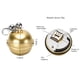thumbnail image 3 of Greeniant Smart Pet Alarma Localizador electrónico Dispositivo de seguimiento Posicionamiento Sports Choke Chain Locator para perros de edad Suministros para perros Oro, 3 of 6