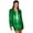 Green, variant on Arlun Womens 2 Piece Carnival Sequins Skirt Sets Lapel Collar Long Sleeves Lightweight Cardigan Blazer Jacket and Short Pencil Skirt Fashion Party Holiday Outfits Silver XS