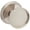 Lifetime Polished Nickel, variant on Baldwin Estate K013050MR K013 Pair of Door Knobs without Rosettes From the Estate Collection