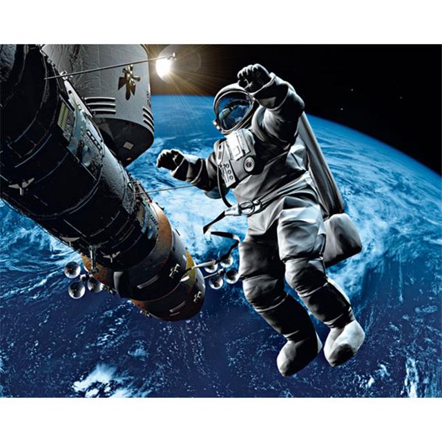 Brewster Home Fashions DM906 Fresque Murale Cowboy de l'Espace - 63 Po.